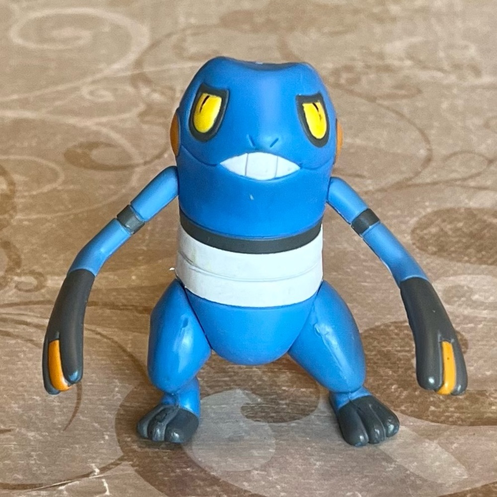 2007 Croaguk Pokémon Nintendo Jakks action figure